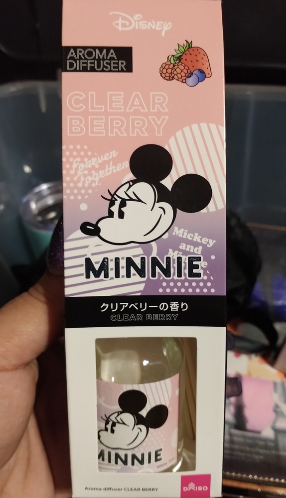 Disney Minnie Clear Berry Aroma Diffuser
